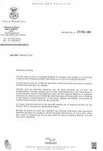 CM - 25 Mai 2016 - Lettre du Maire
