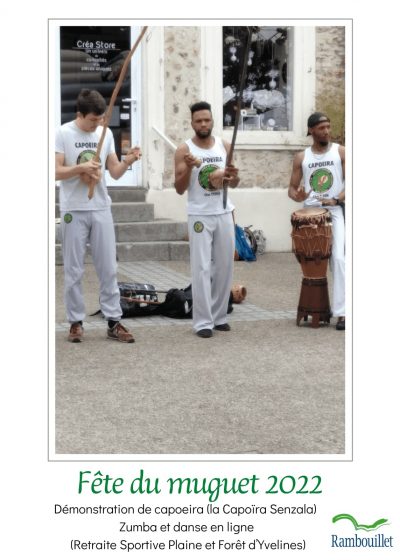 Démonstration de capoeira (la Capoïra Senzala) Zumba et danse en ligne (Retraite Sportive Plaine et Forêt d’Yvelines)